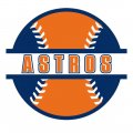 Baseball Houston Astros Logo Sticker Heat Transfer