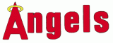 Los Angeles Angels 1973-1992 Wordmark Logo decal sticker