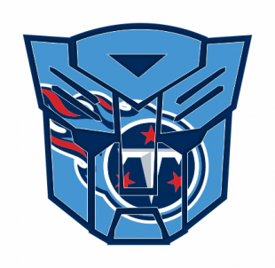 Autobots Tennessee Titans logo decal sticker