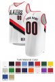 Portland Trail Blazers Letter and Number Kits for Home Jersey Material Twill