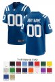Indianapolis Colts Custom Letter and Number Kits For White Jersey 01 Material Twill
