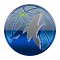 Minnesota Timberwolves Crystal Logo Sticker Heat Transfer