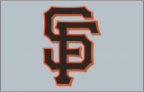 San Francisco Giants 2012-Pres Jersey Logo Sticker Heat Transfer