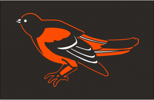 Baltimore Orioles 1989-1997 Cap Logo Sticker Heat Transfer