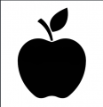 Apple brand logo 05 Sticker Heat Transfer