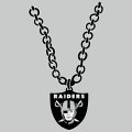 Oakland Raiders Necklace logo decal sticker