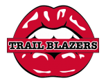 Portland Trail Blazers Lips Logo decal sticker
