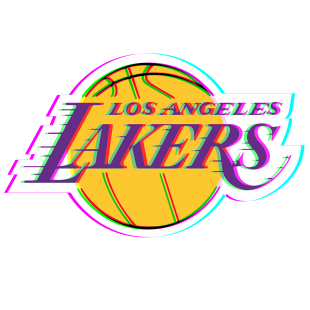 Phantom Los Angeles Lakers logo Sticker Heat Transfer