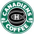 Montreal Canadiens Starbucks Coffee Logo Sticker Heat Transfer