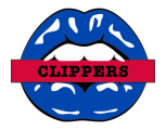 Los Angeles Clippers Lips Logo decal sticker
