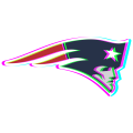 Phantom New England Patriots logo decal sticker