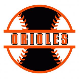 Baseball Baltimore Orioles Logo Sticker Heat Transfer