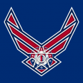 Airforce Texas Rangers Logo Sticker Heat Transfer