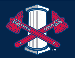 Rome Braves 2011-Pres Cap Logo Sticker Heat Transfer