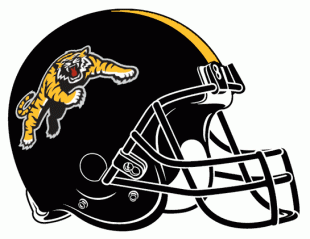 Hamilton Tiger-Cats 2005-Pres Helmet Logo Sticker Heat Transfer