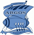 Toronto Argonauts 1956-1975 Primary Logo Sticker Heat Transfer