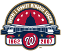 Washington Nationals 2007 Stadium Logo decal sticker