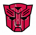 Autobots Houston Rockets logo Sticker Heat Transfer