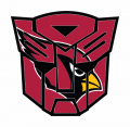 Autobots Arizona Cardinals logo decal sticker