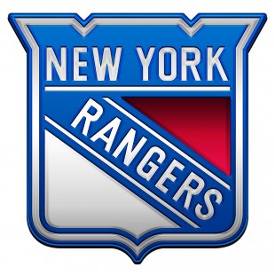 New York Rangers Crystal Logo Sticker Heat Transfer