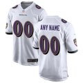 Baltimore Ravens Custom Letter and Number Kits For White Jersey Material Vinyl