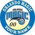 Orlando Magic Customized Logo decal sticker