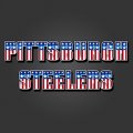 Pittsburgh Steelers American Captain Logo Sticker Heat Transfer