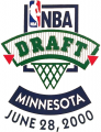 NBA Draft 1999-1900 Logo Sticker Heat Transfer