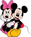 Mickey Mouse Logo 30 Sticker Heat Transfer