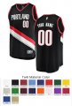 Portland Trail Blazers Letter and Number Kits for Icon Jersey Material Twill