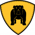 Hamilton Bulldogs 2016 17-Pres Alternate Logo decal sticker