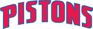 Detroit Pistons 2001-2002 Pres Wordmark Logo decal sticker