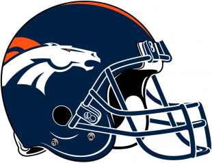 Denver Broncos 1997-Pres Helmet Logo Sticker Heat Transfer