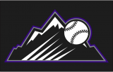 Colorado Rockies 2017 Batting Practice Logo Sticker Heat Transfer