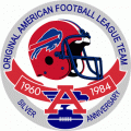 Buffalo Bills 1984 Anniversary Logo 01 decal sticker