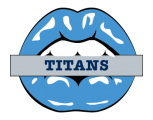 Tennessee Titans Lips Logo decal sticker