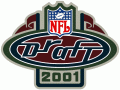 NFL Draft 2001 Logo decal sticker