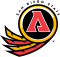 San Diego State Aztecs 1997-2001 Alternate Logo 02 Sticker Heat Transfer