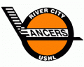 Omaha Lancers 2002 03-2003 04 Primary Logo Sticker Heat Transfer