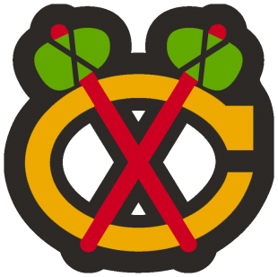 Chicago Blackhawks 1989 90-1995 96 Alternate Logo decal sticker