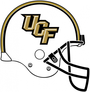 Central Florida Knights 2007-2011 Helmet Logo Sticker Heat Transfer