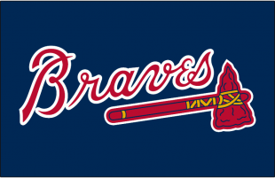 Atlanta Braves 1987-Pres Batting Practice Logo Sticker Heat Transfer