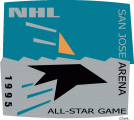 NHL All-Star Game 1994-1995 Unused Logo decal sticker