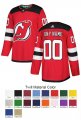 New Jersey Devils Custom Letter and Number Kits for Home Jersey Material Twill