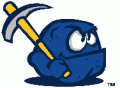Wilmington Blue Rocks 2003-2009 Cap Logo Sticker Heat Transfer