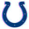 Phantom Indianapolis Colts logo decal sticker