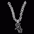 Chicago White Sox Necklace logo Sticker Heat Transfer