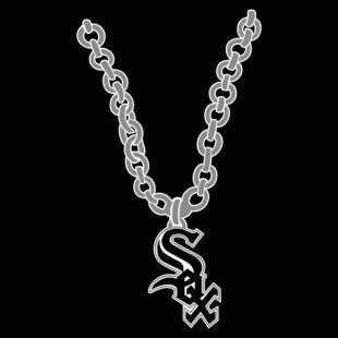 Chicago White Sox Necklace logo decal sticker