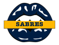 Buffalo Sabres Lips Logo decal sticker