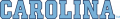 North Carolina Tar Heels 2015-Pres Wordmark Logo 02 Sticker Heat Transfer